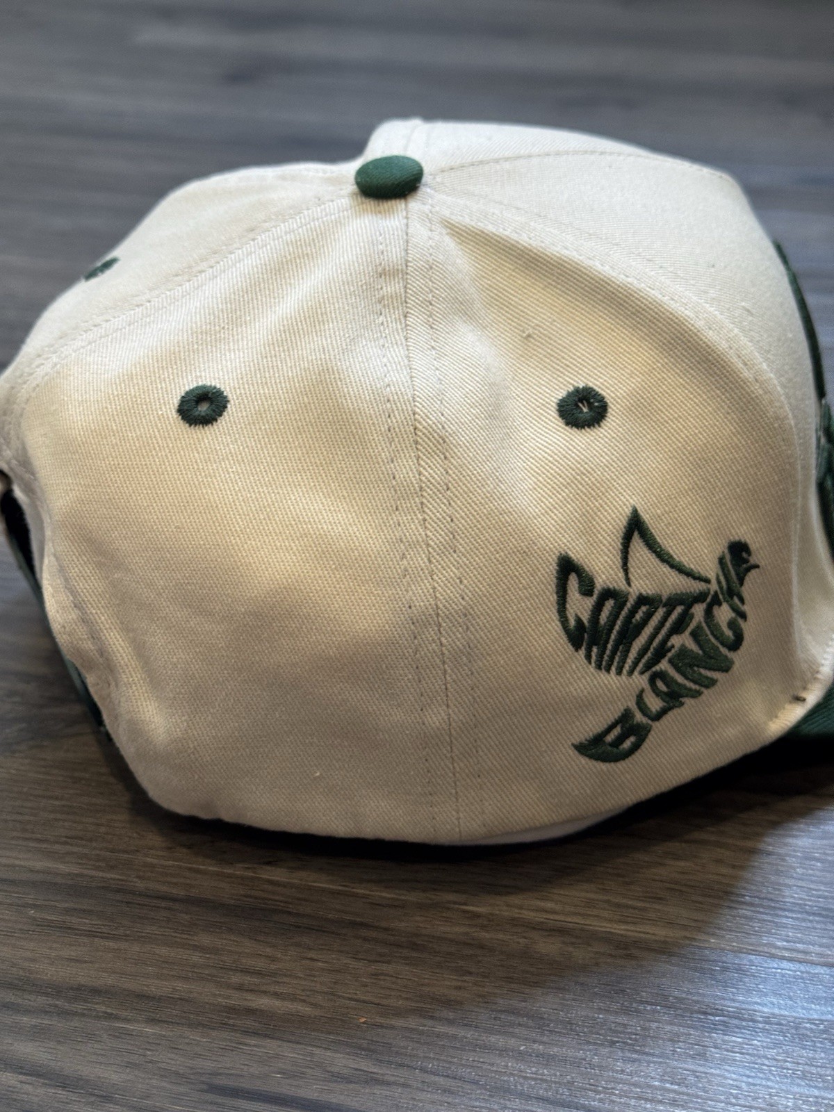 Carte Blanche Hat Snapback Beige Green PFD Streetwear Skate Skateboard Casual