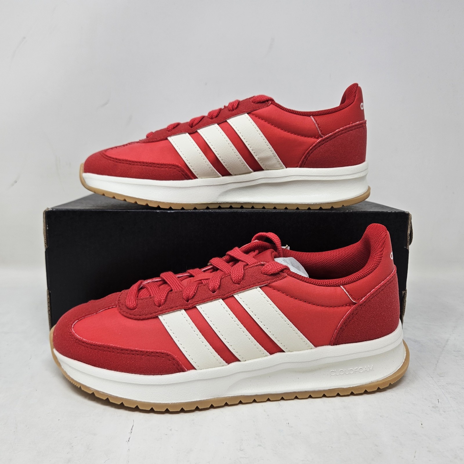 Adidas Run 70s 2.0 J ‘Pure Ruby Off White’ / JR8429 / Size 5 Youth – 6 Women’s