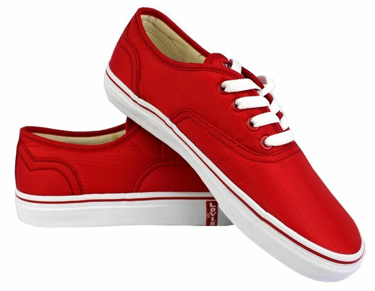 Levi’s Women’s Classic Premium Atheltic Sneakers Shoes Rylee 524342-01R Red