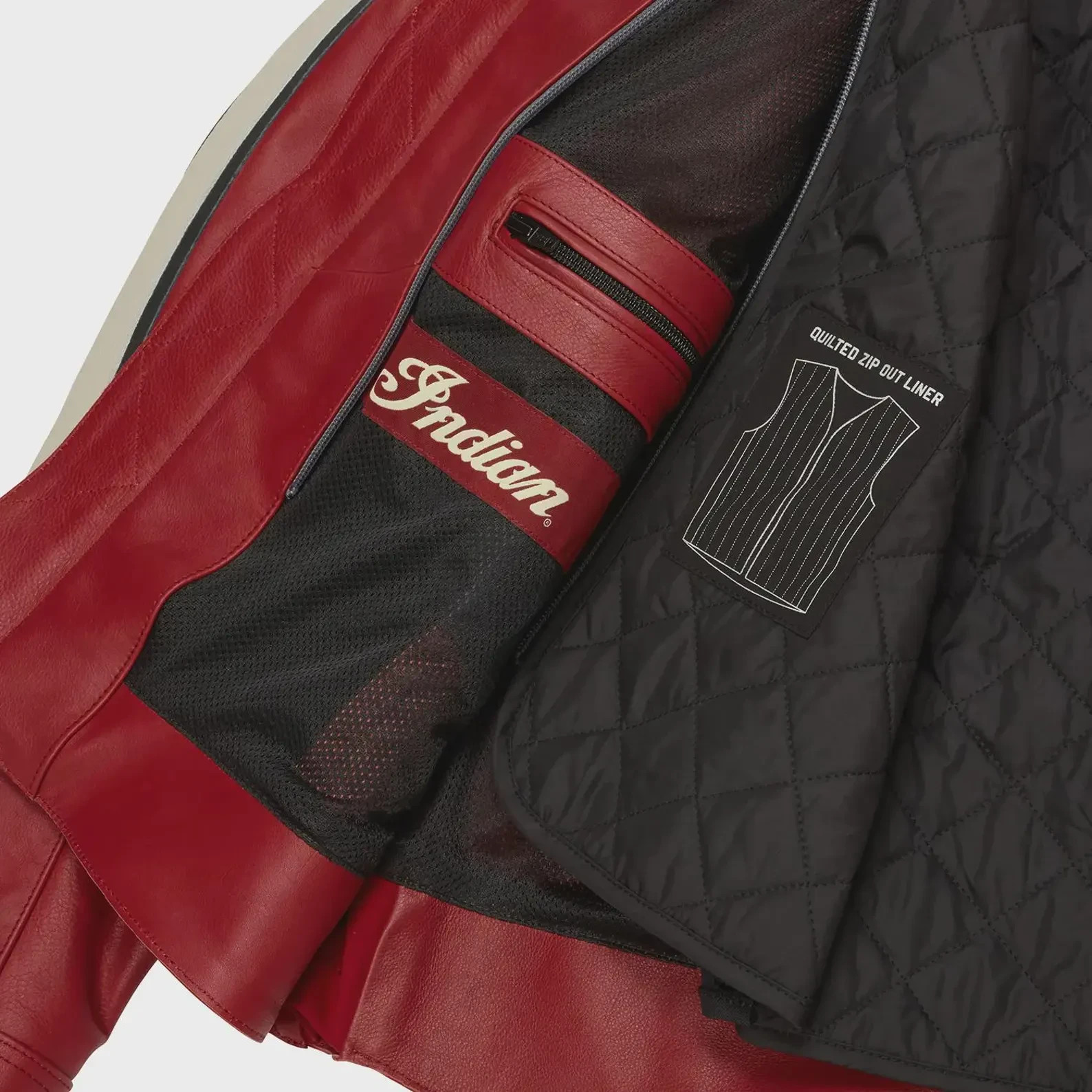 Indian Motorcycle Leather Jacket Vintage Racer Style Genuine Biker Riding Jacket