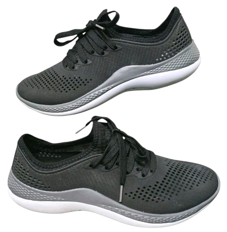 CROCS Shoes LiteRide 360 Pacer Slip On Sneakers Mens 6 Womens 8 Unisex Black