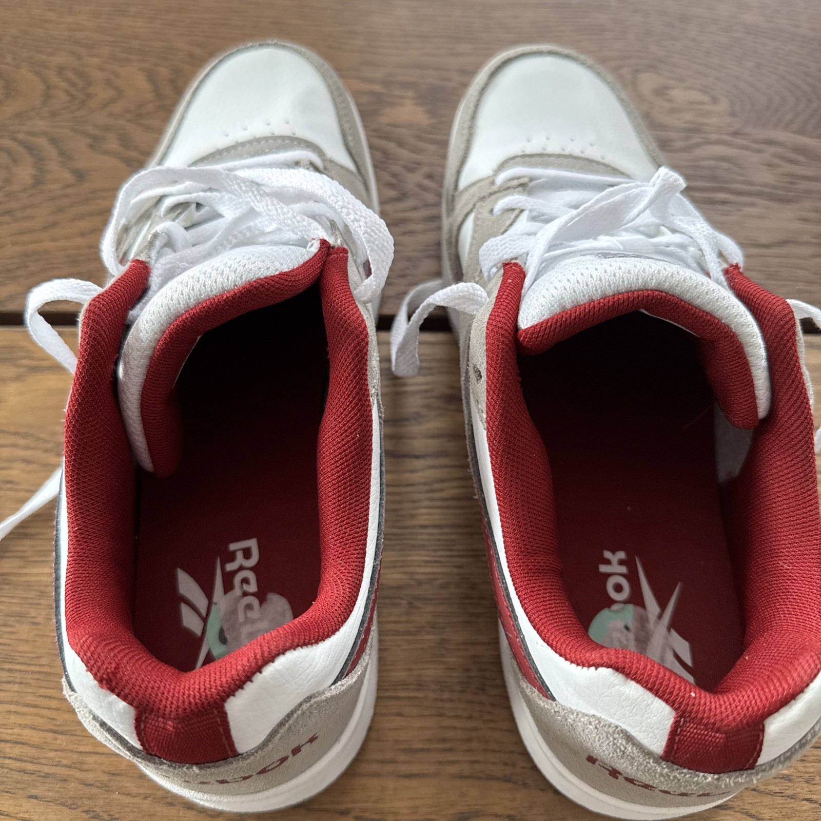Reebok Royal BB4500 Low 2 in a “Steely Fog/Cold Grey/Classic Maroon” colorway