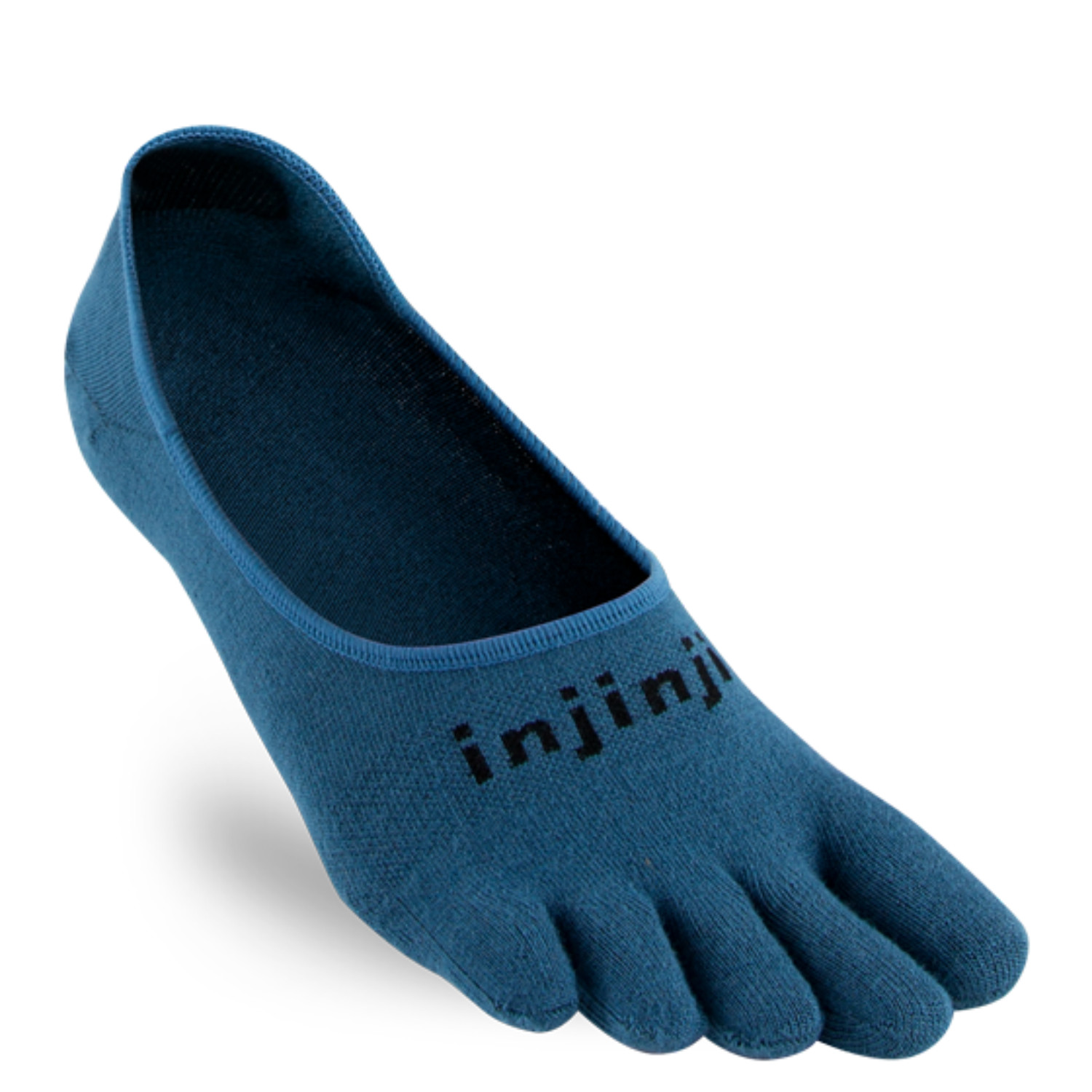 Injinji Men’s Sport Lightweight Hidden Coolmax Toesocks, Steel, Size Options