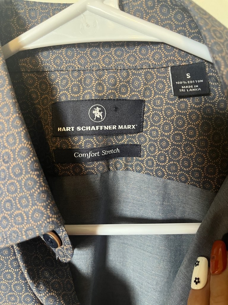 Hart Schaffner Marx Comfort Stretch Short Sleeve Shirt