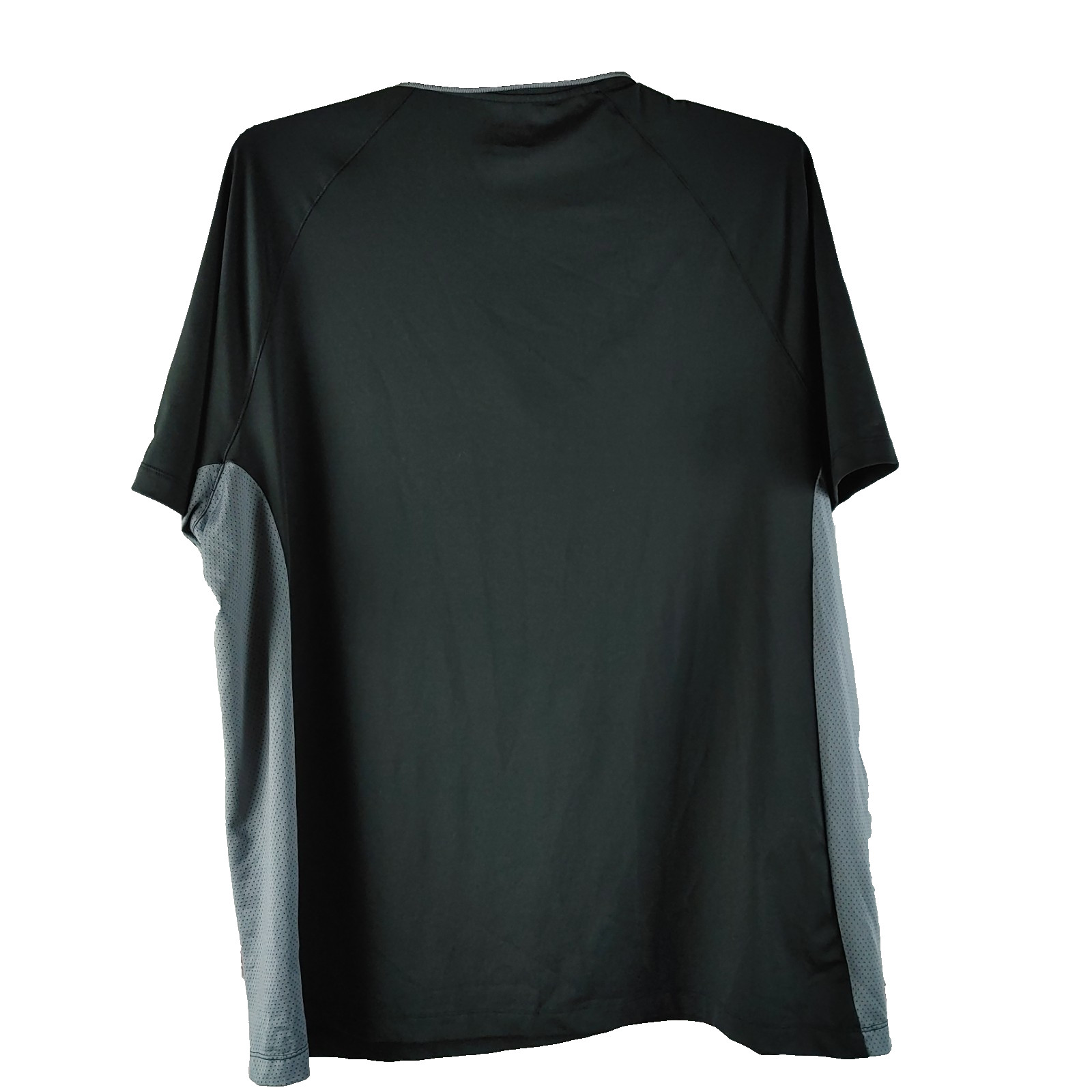 Russell Athletic Dri-Power 360 Training Fit 2XL Black Gray Polo Shirt Mens