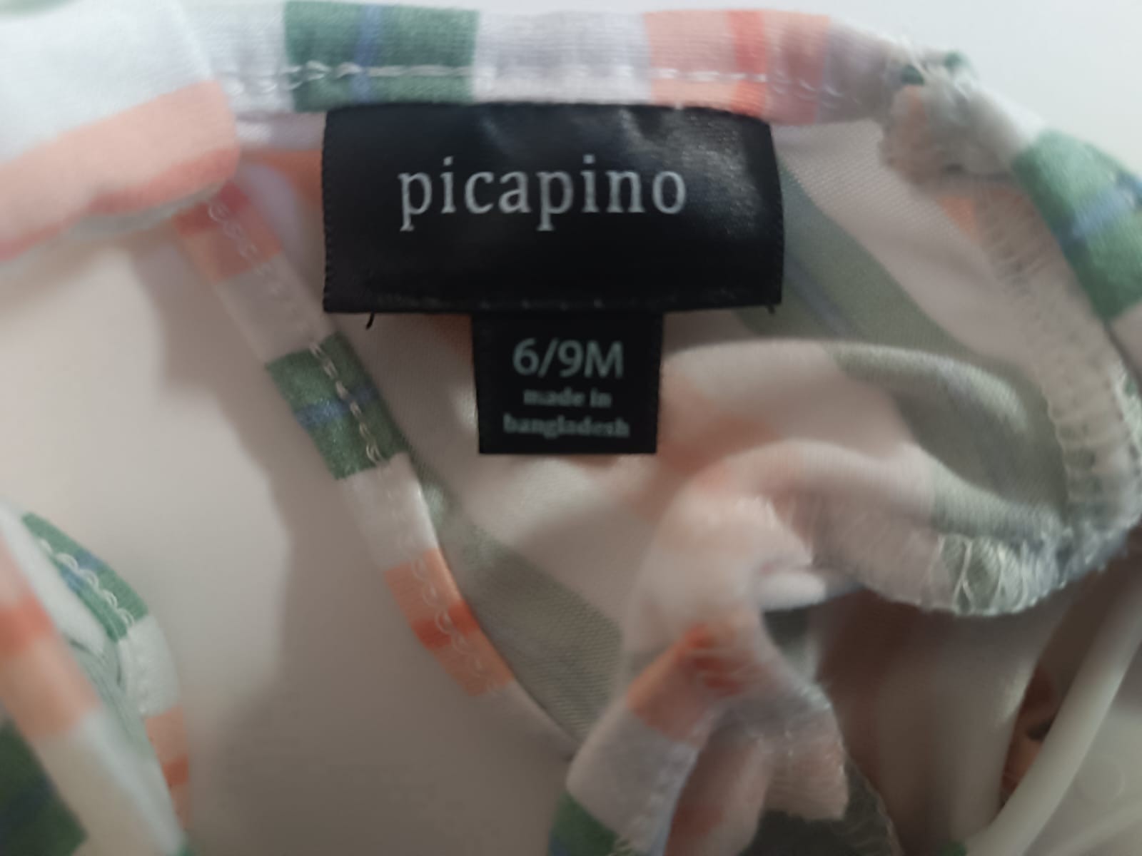 Baby Girl Dress Lot 3pc Picapino, Faded Glory Size 6-9M