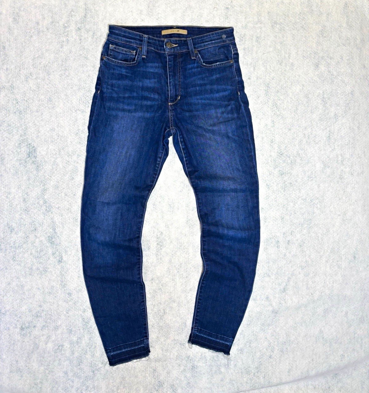 Joe’s Women’s High Rise Skinny Dark Wash Blue Denim Jeans Stretch 5-Pocket