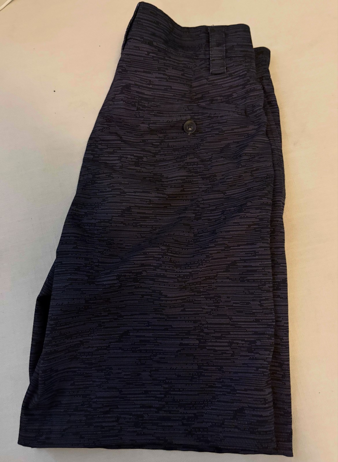 Slazenger Men’s Golf Shorts Black Patterned 8.5″ inseam Size 30