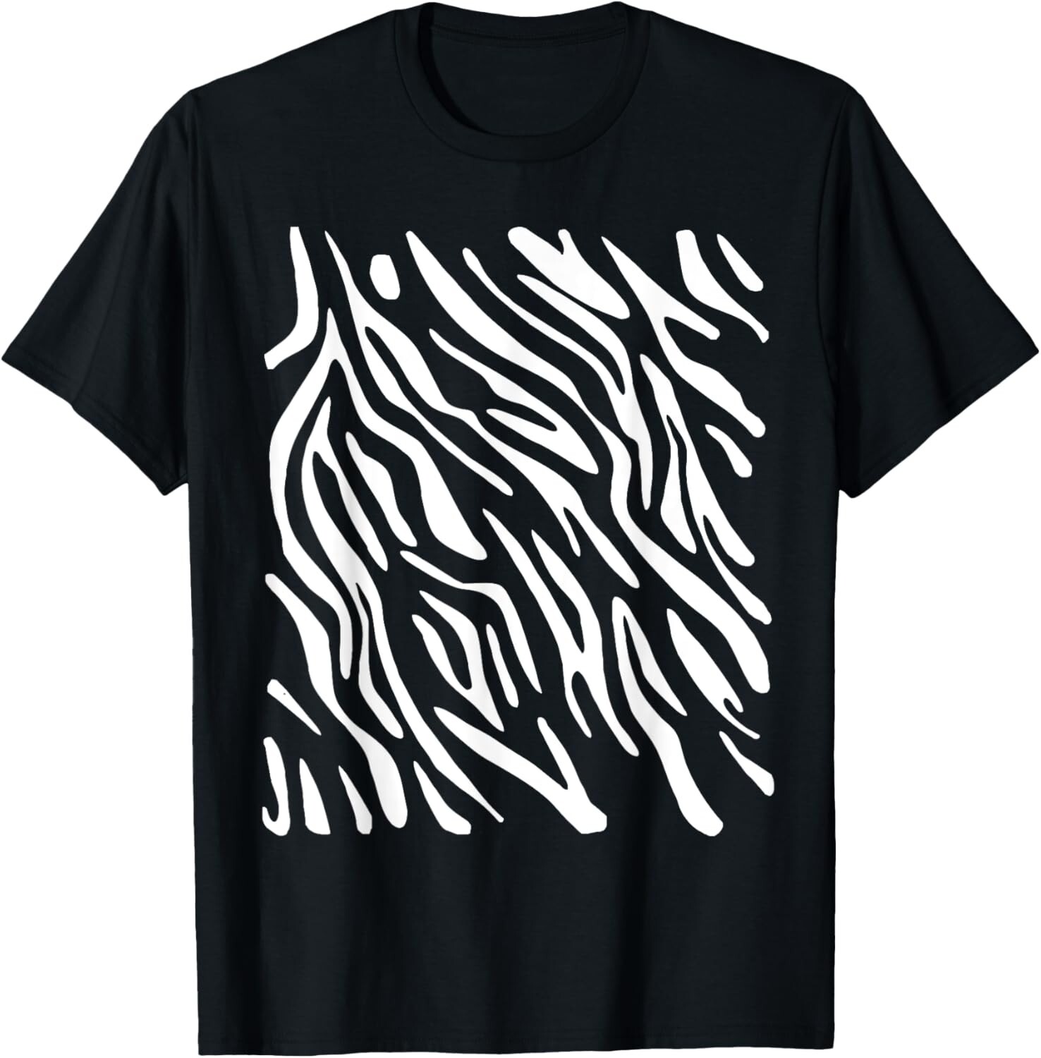 Funny Zebra Print Zebra Pattern Graphic Costume Kids Women T-Shirt