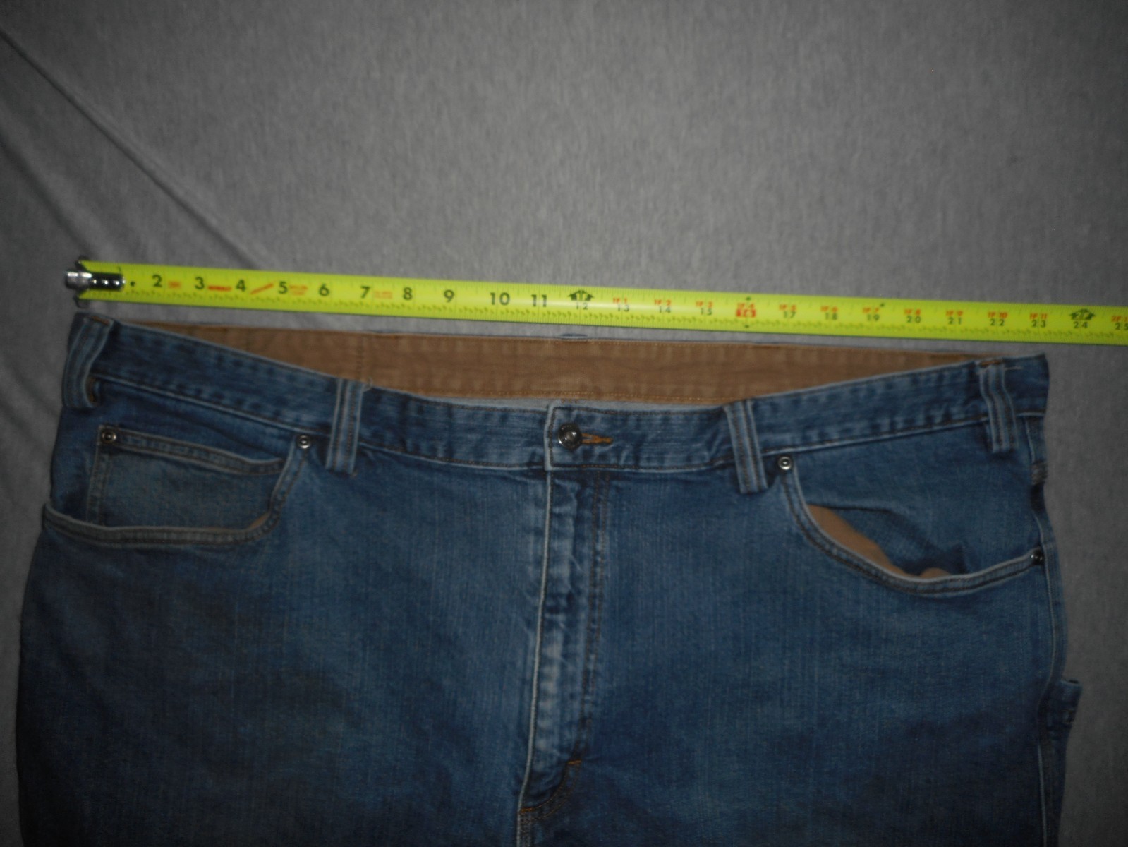 Duluth Trading Relaxed Fit Workwear Jeans – Mens 46×30 (tag 48×30) – Work Jeans