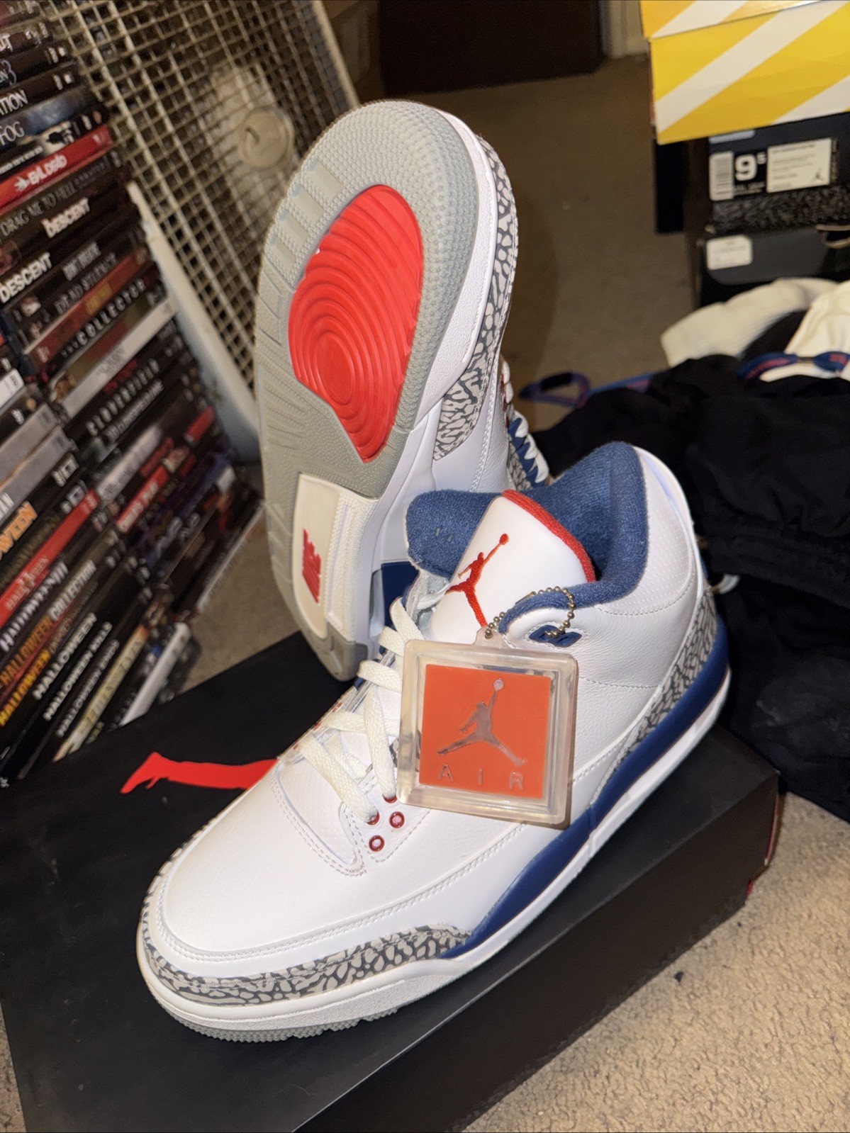 Air Jordan 3 Retro True Blue 2016 Size 10 BRAND NEW OG ALL.