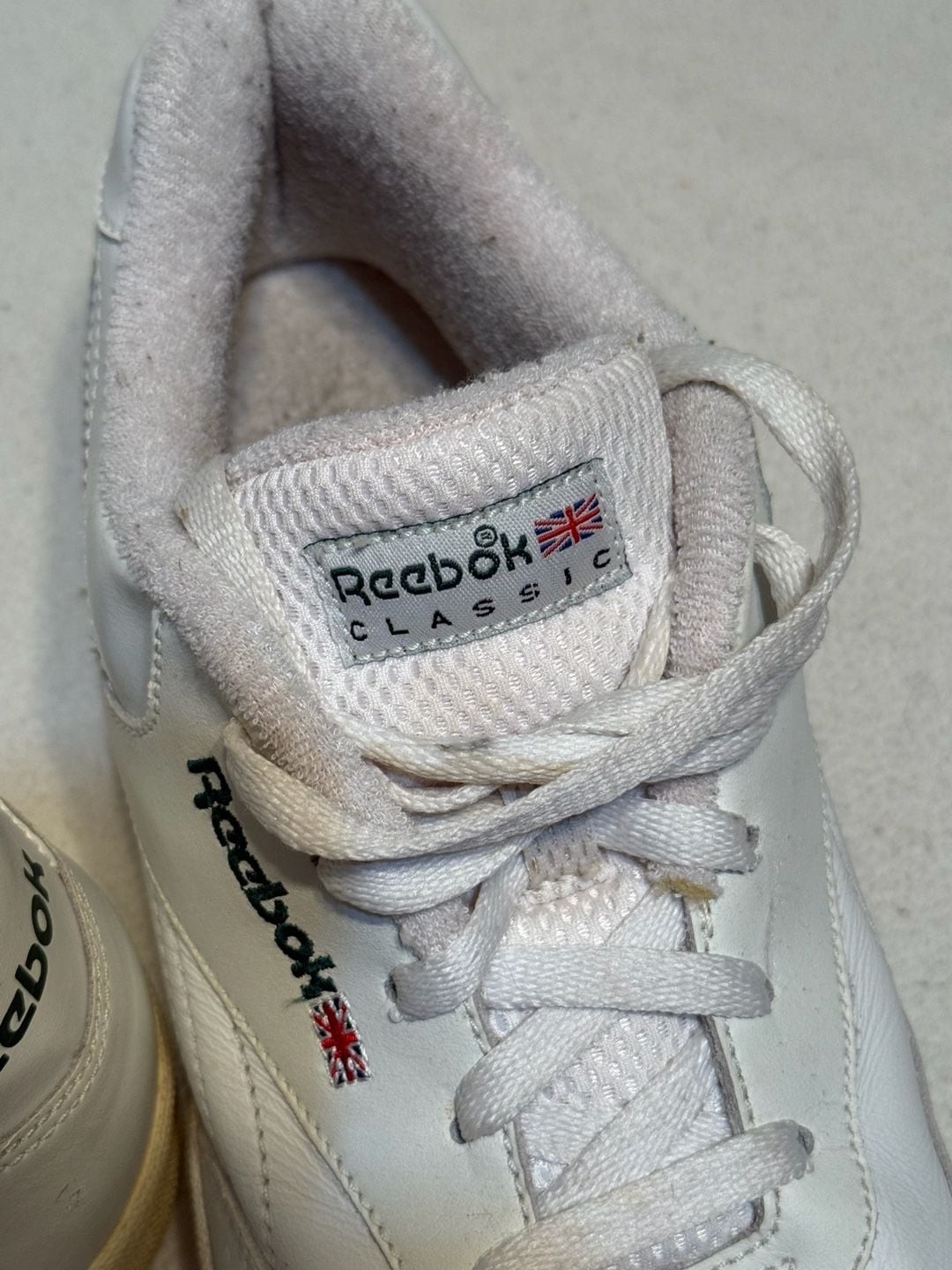 Reebok Classic Leather Sneakers White Size 10