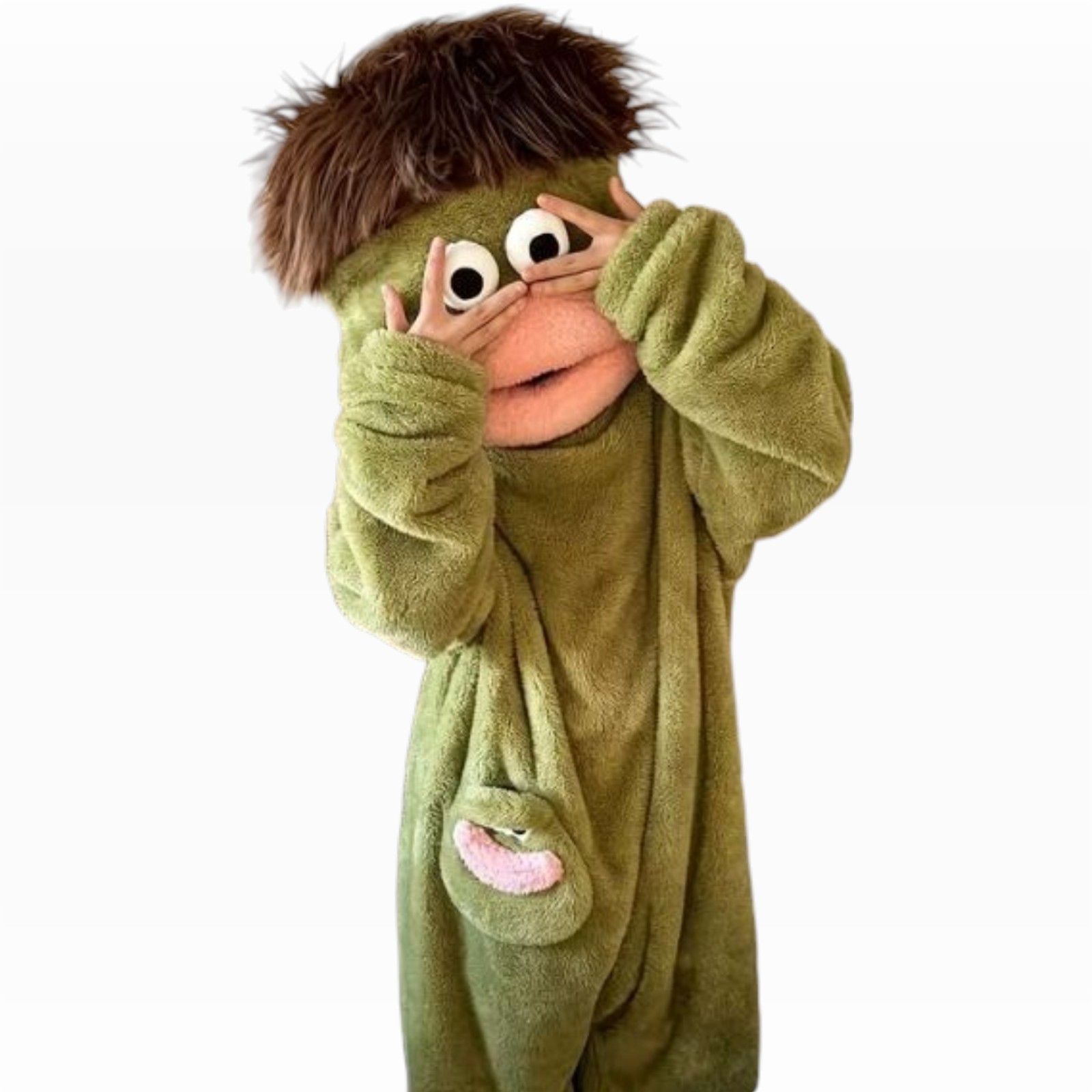 2026 Big Mouth Cartoon Funny Novelty Costume for Adult Unisex Free and Fast Ship