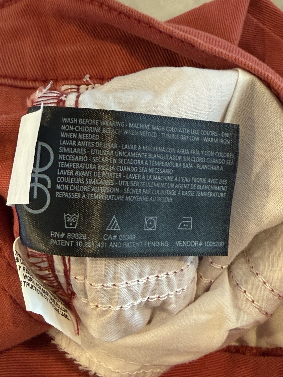 Gloria Vanderbilt Amanda Slimming Jean Classic Tapered Size 10, Autumn Blaze