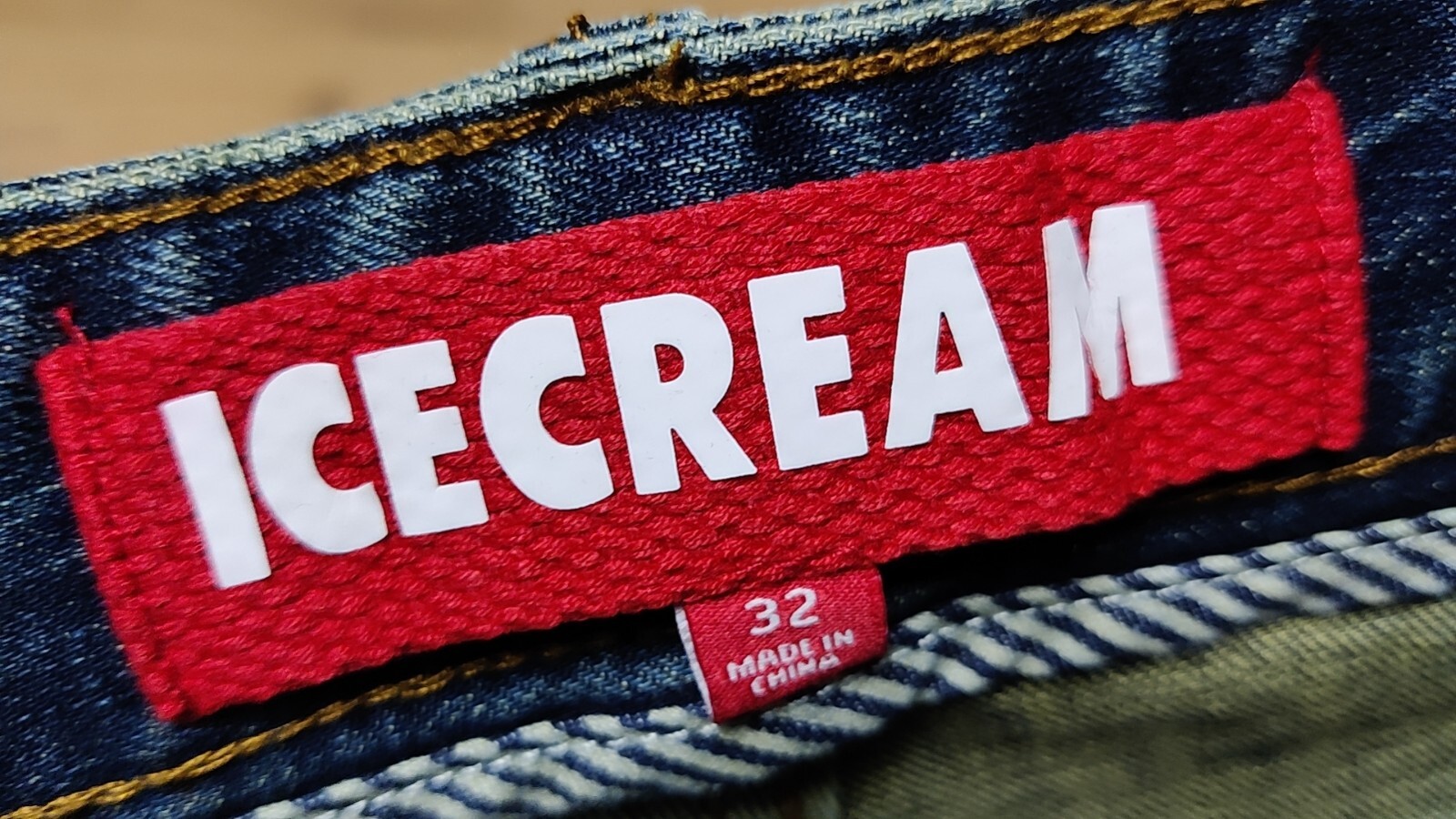 NWT BBCICECREAM MEN’S GLAZE JEANS SIZE 30/32/34/36/38/40/42 US FREE SHIPPING