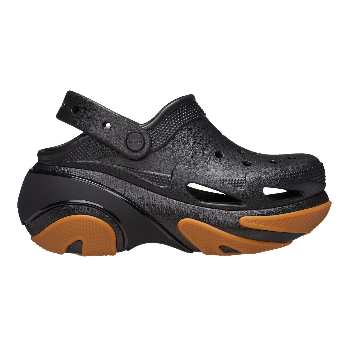 New CROCS Womens BUBBLE CRUSH CLOG 210061-0WS BLACK / GUM W 5 – 11 TAKSE
