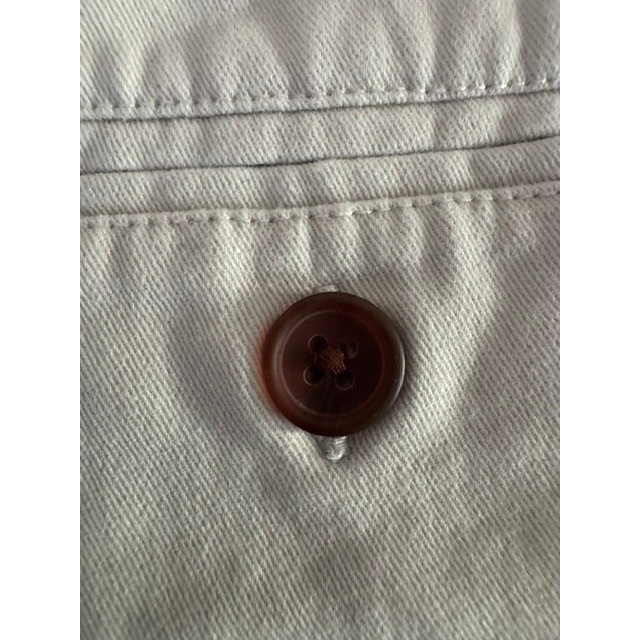 Lands End Womens Size 6 Chino Shorts Elastic Back Waist Twill