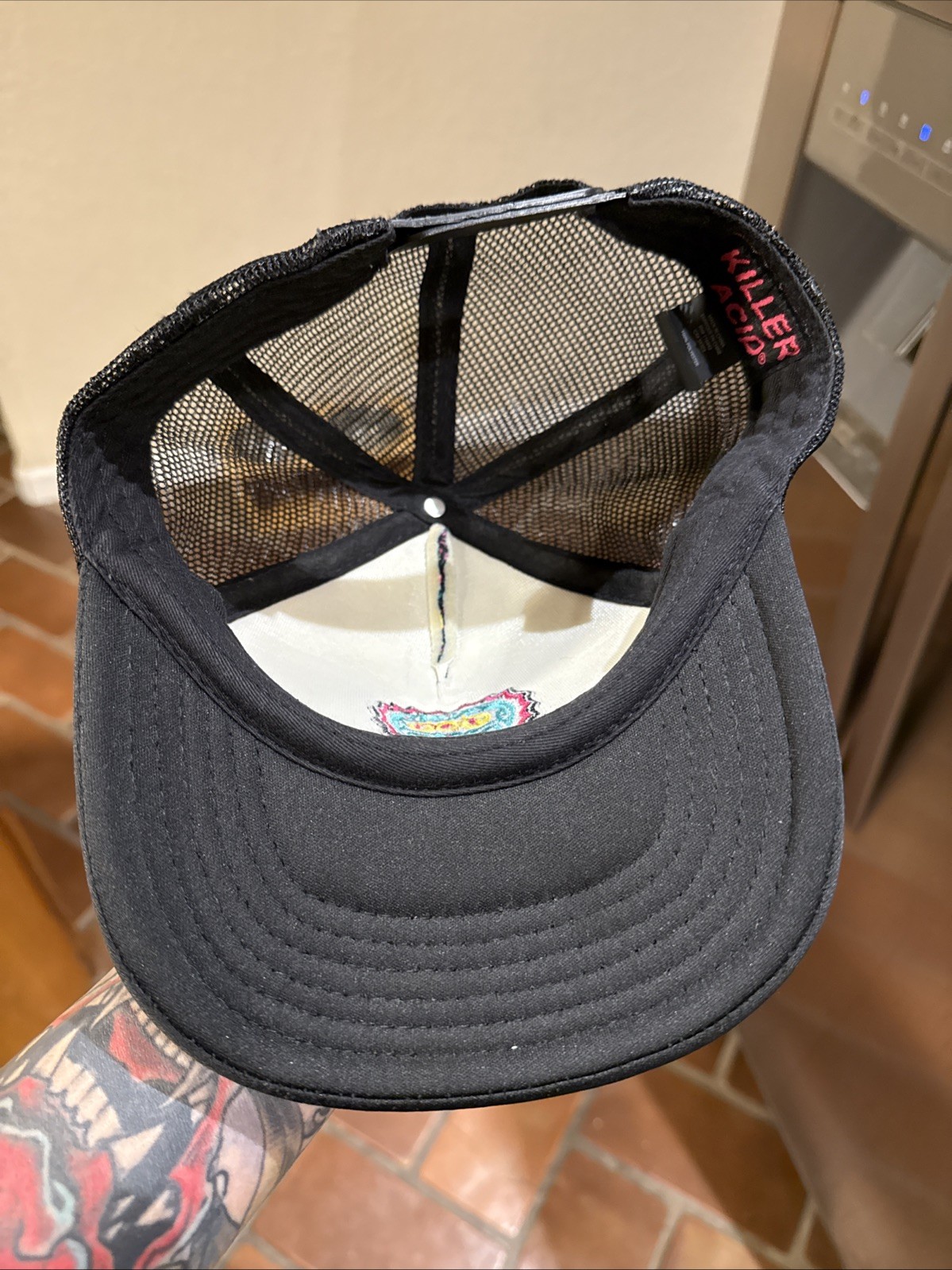 KILLER ACID NO BAD TRIPS SNAPBACK TRUCKER BASEBALL CAP HAT ADJUSTABLE