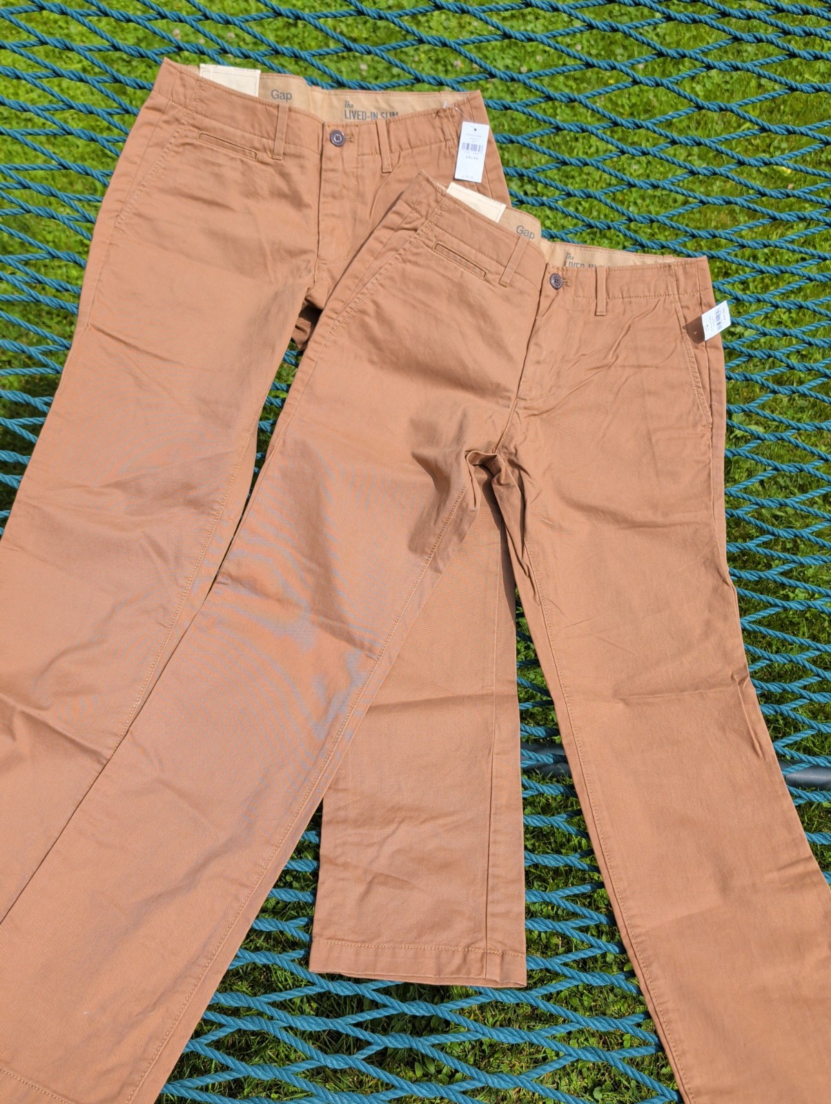 Gap Mens Lived In Slim Khakis 29x 30