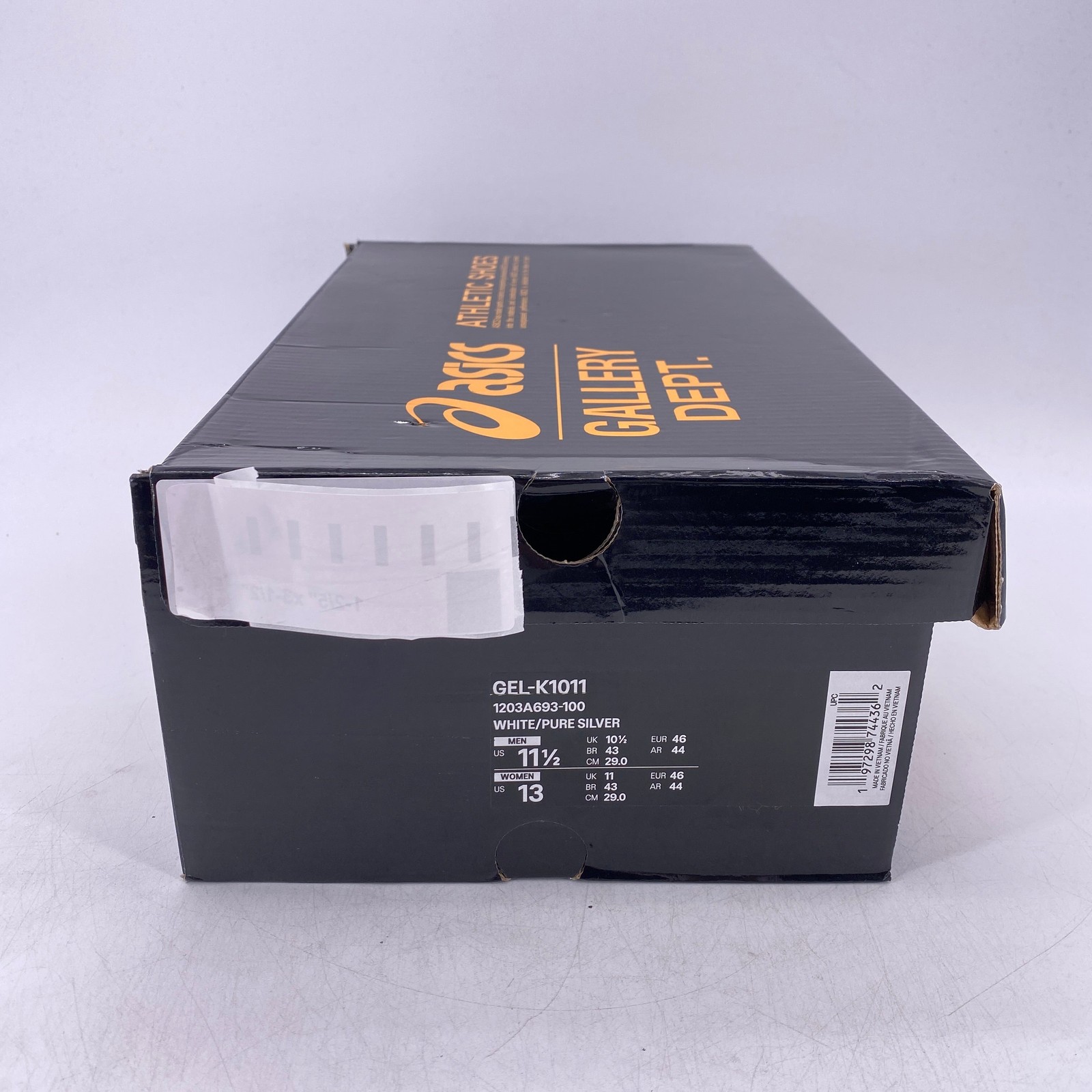 Asics Gel-K1011 “GALLERY DEPT” 2024 – Size 11.5 – 1203a693 100 (682-454)