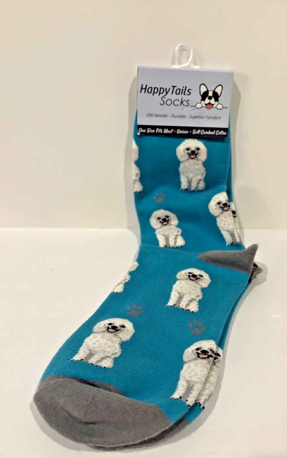 Happy Tails Poodle Socks One Size Fit Most