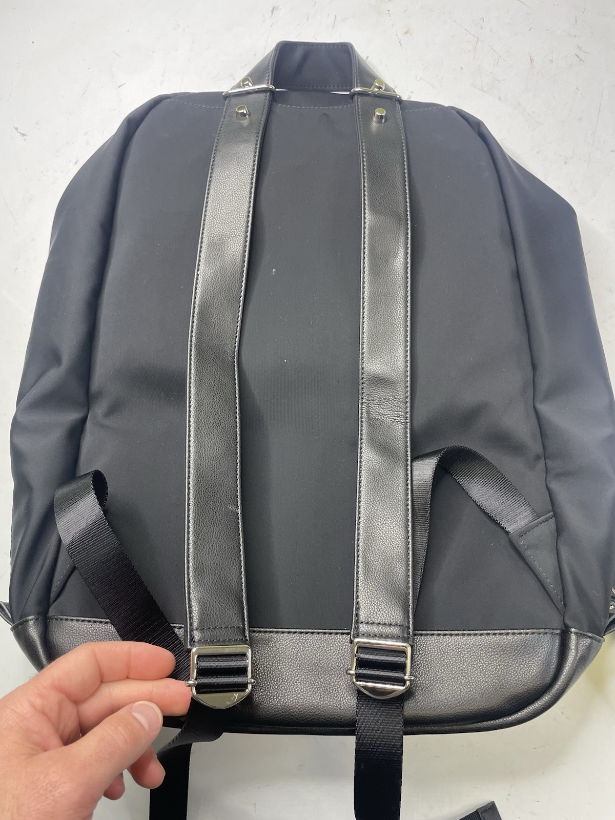 Haerfest x Mercedes-Benz Limited Edition Luxury Backpack Nylon & Leather Black