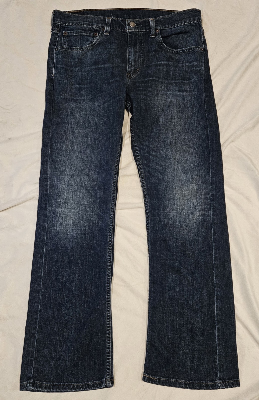 Levi’s 527 Jeans Mens 34×30 Slim Bootcut Medium Wash Blue Denim 05527-0452