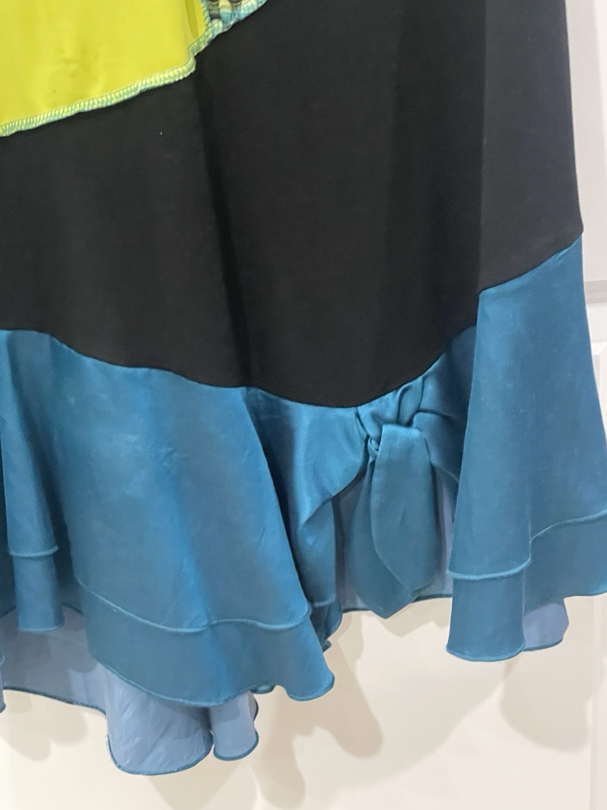 Eco-Friendly Handmade Dress From Recycled Material, New Size 10-12