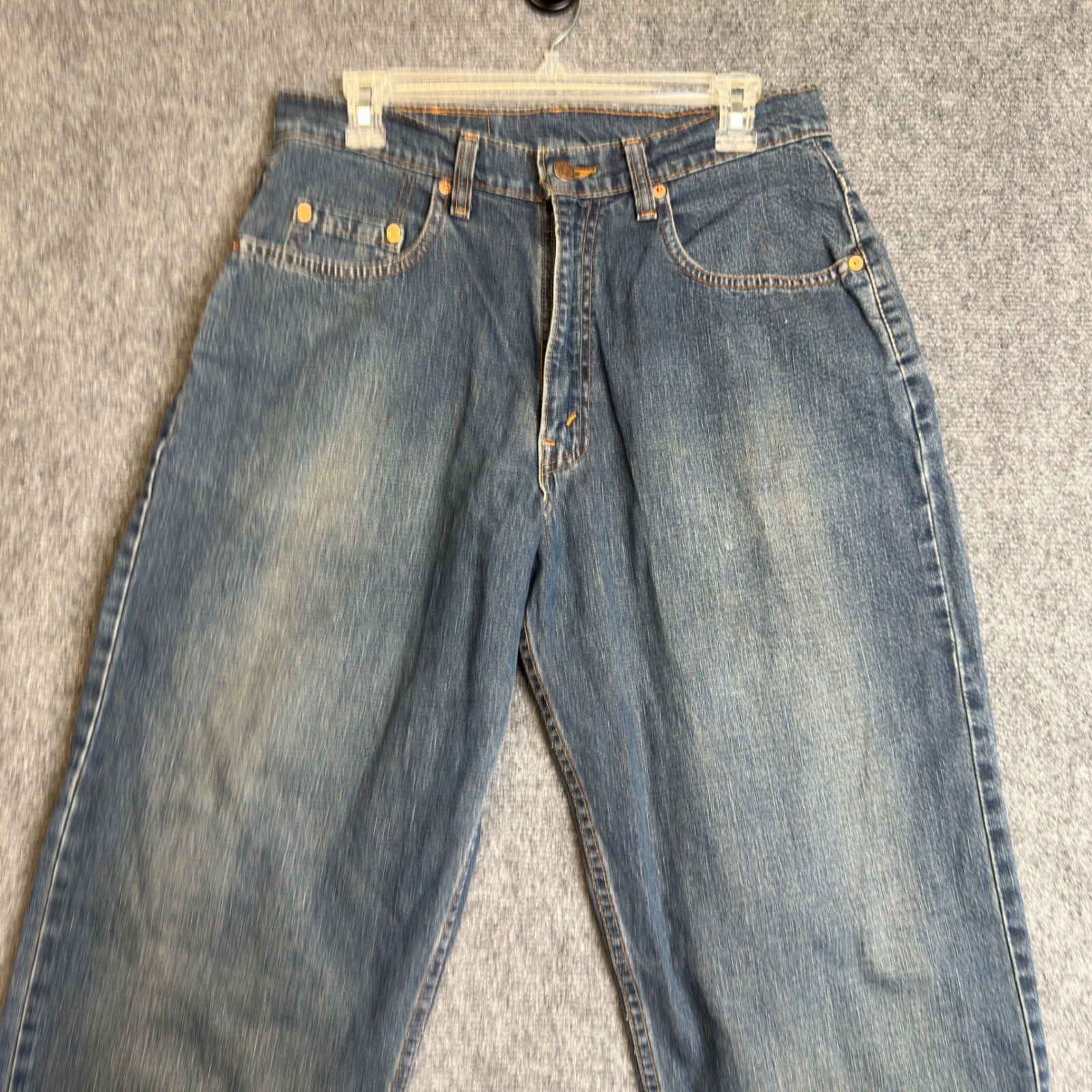 Vintage Levi’s 565 Loose Fit Straight Leg Mens 31×34 Blue Jeans 90s Baggy Denim