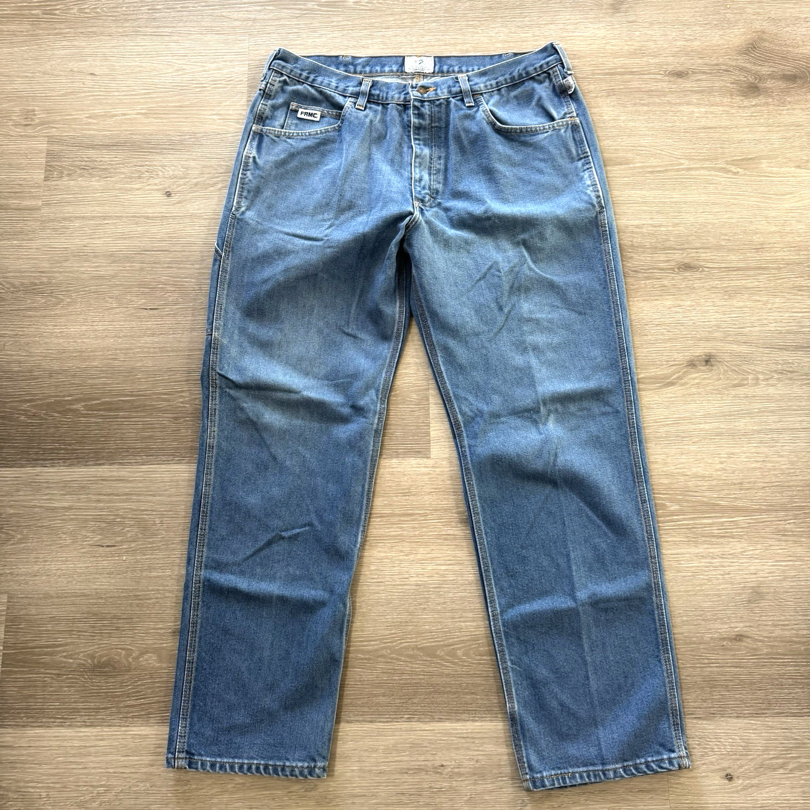 Tyndale FR Flame Resist F290T Relaxed Fit Denim Carpenter Jeans Men’s 38×32