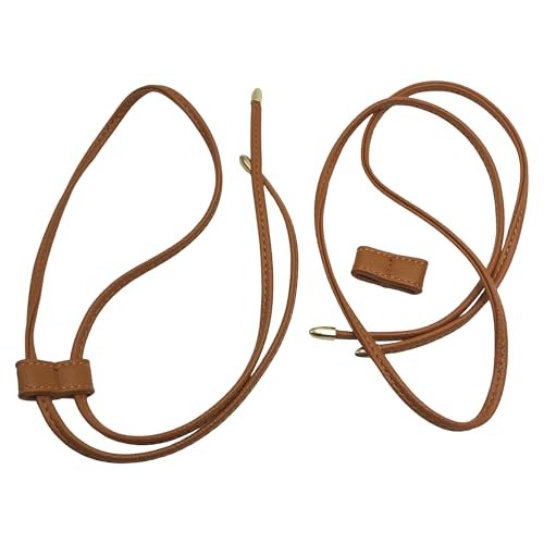 2pc PU Leather Drawstring Replacement Strap – Adjustable Detachable Handles #2