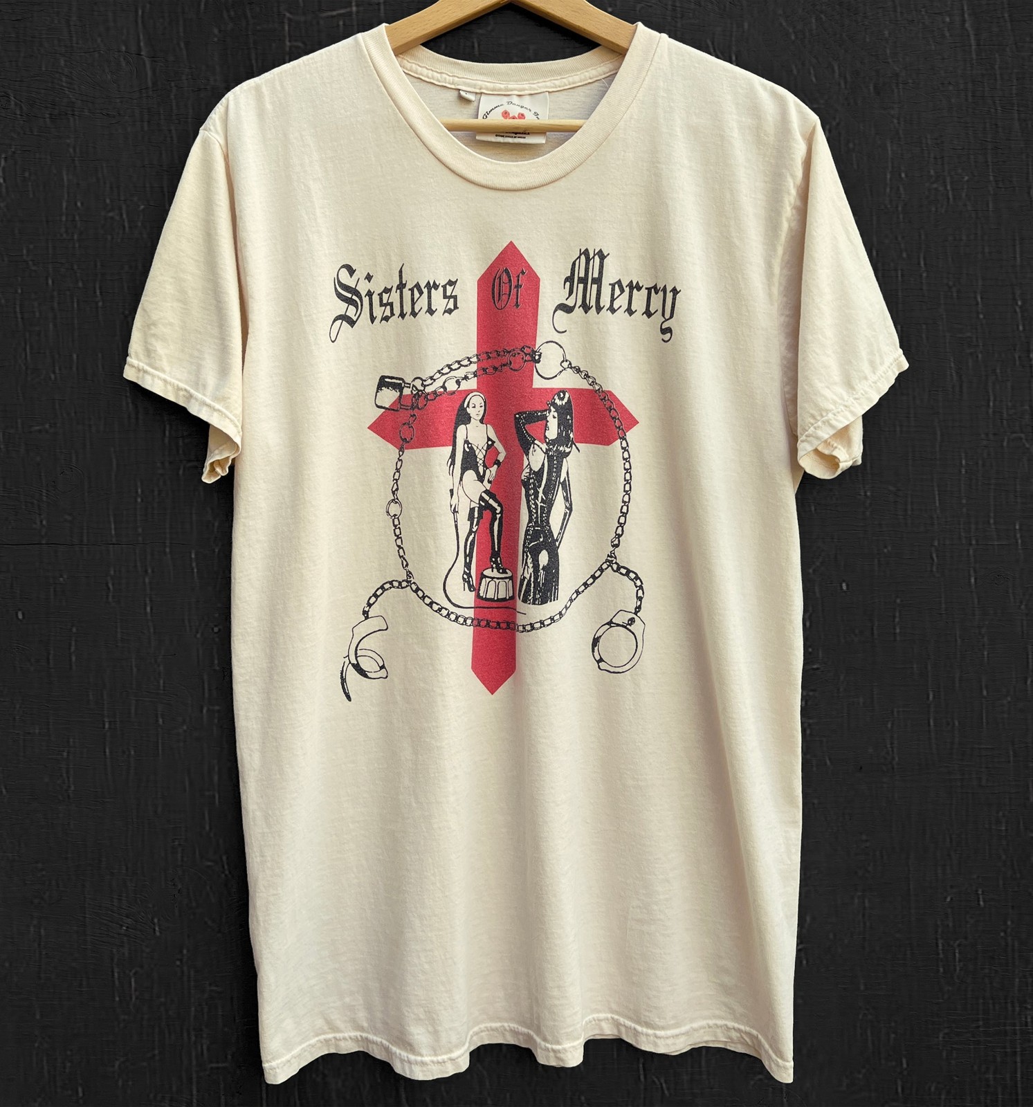 Sisters of Mercy vtg natural tee shirt all sizes available QT5848