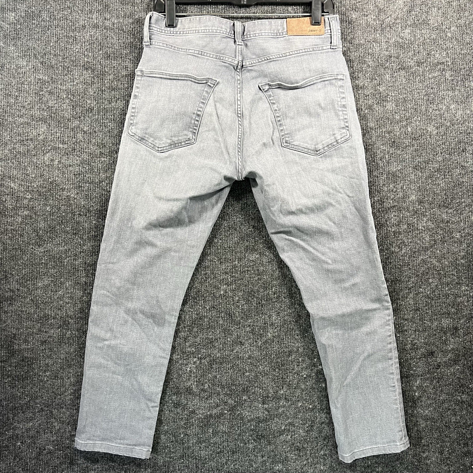 johnnie-O Vinny Stretch 5-Pocket Jeans Size 30×30 Light Gray