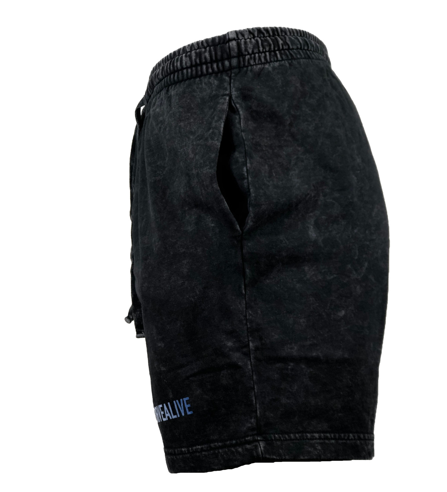 AFFLICTION KEEP THE DRIVE ALIVE Men’s Sweat short Black Biker MMA