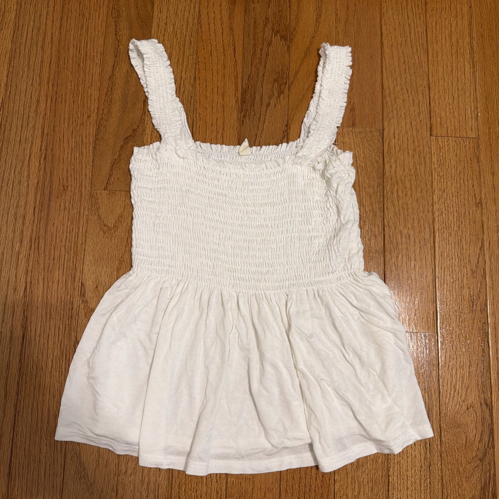 Women’s Tank Top Size S Tres Bien White