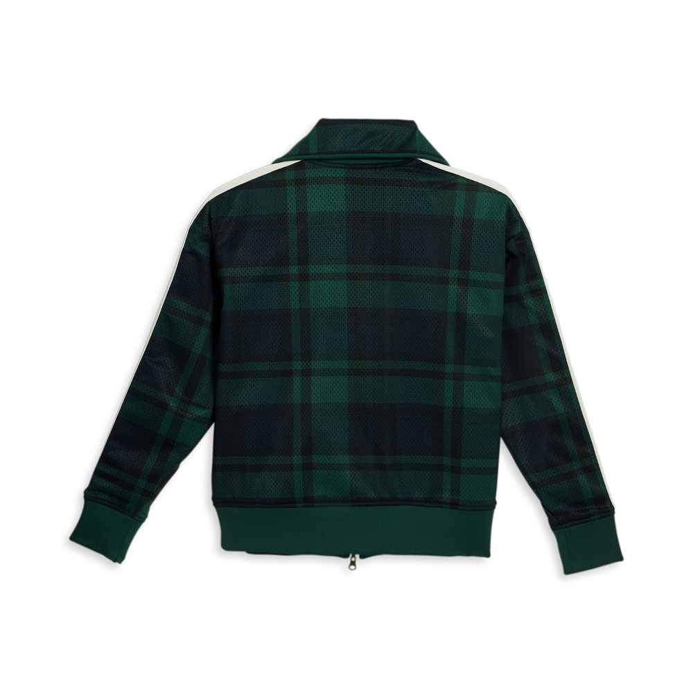 PUMA X Trophy Hunting Reversible Full Zip Jacket Womens Green Casual Athletic O