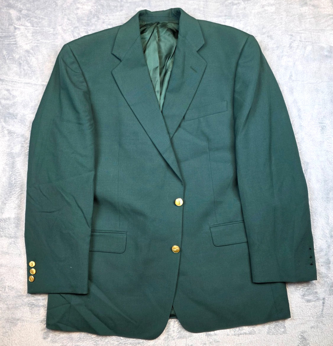 BOBBY JONES Collection Golf Wool Blazer Sport Coat Men’s 42 S Masters Green 42S