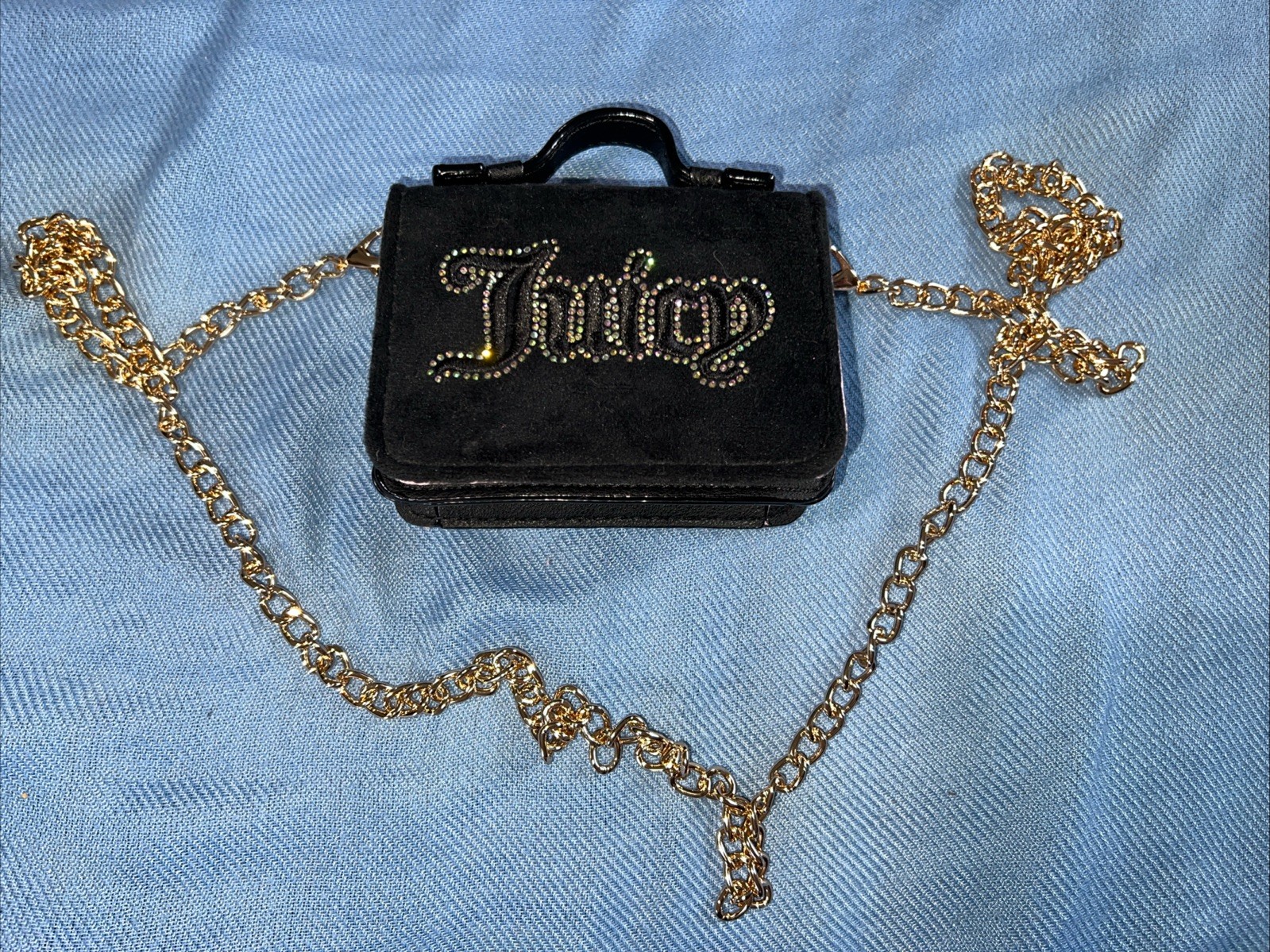 Juicy Couture Black Mini Bag Set