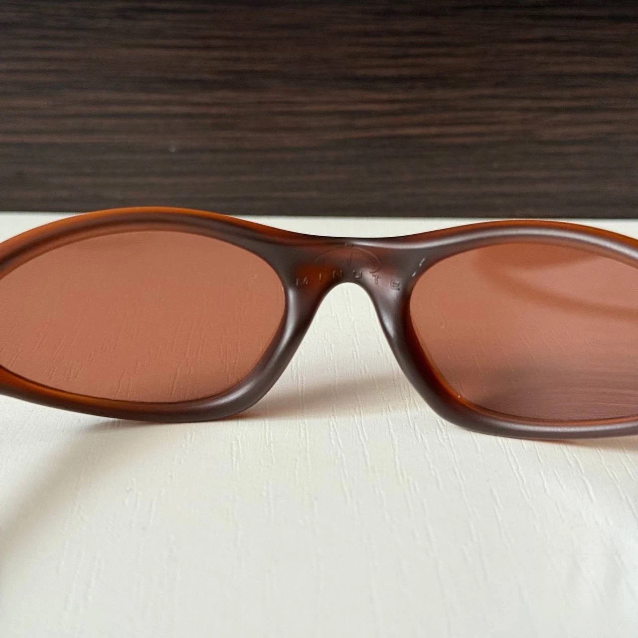 Oakley Minute 1.0 Brown Sunglasses Outdoor plate splice eye redux eye jacket