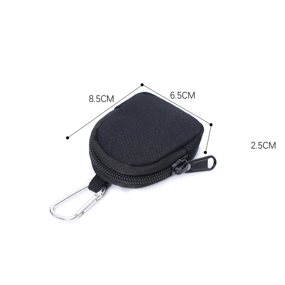 Mini Utility EDC Pouch Tactical Keychain Zipper Holder Key Wallet Coin Purses