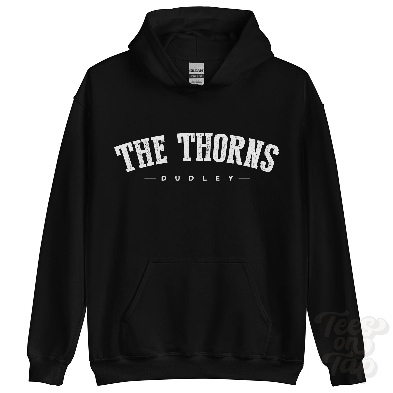 THE THORNS DUDLEY HOODIE Quarry Bank England college varsity style