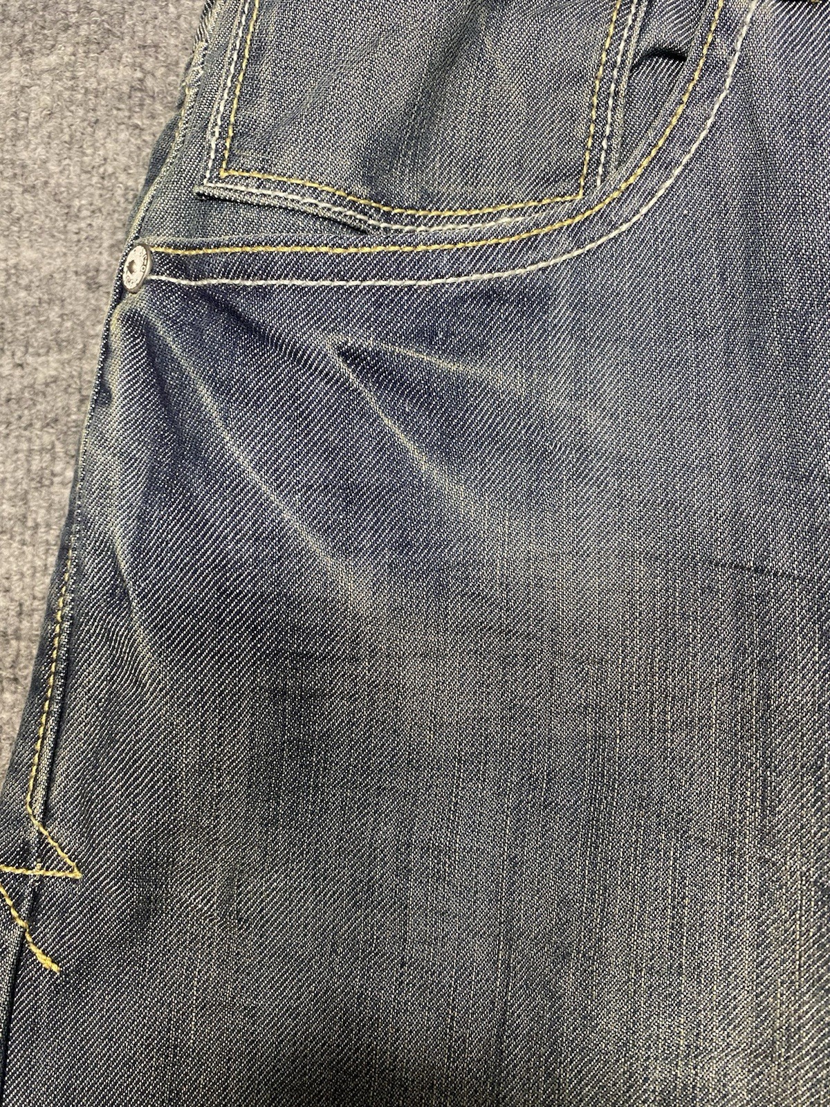 Signature by Levi Strauss Jeans Mens 40×32 Blue Mid Rise Bootcut Stretch Denim
