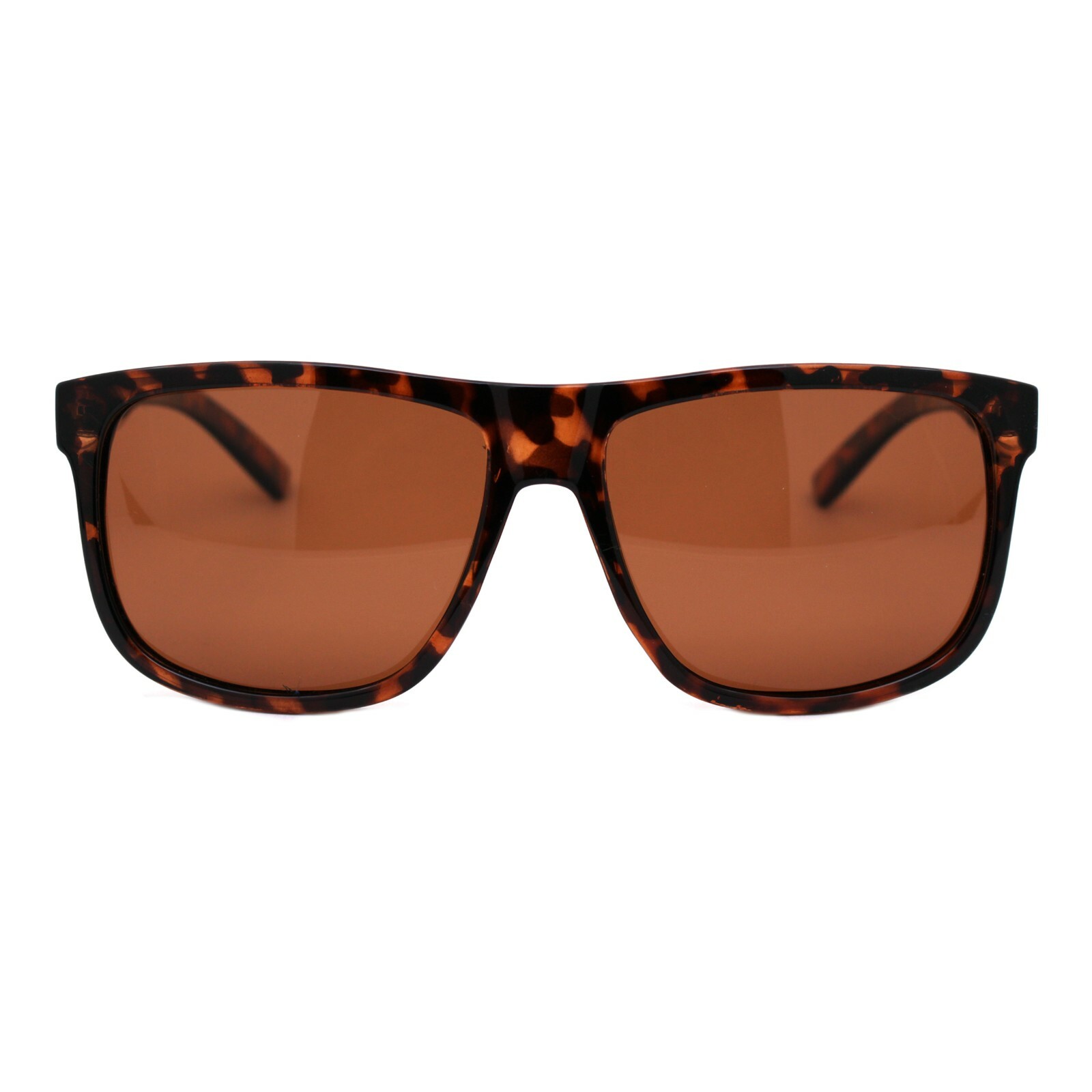 TAC Polarized Lens Sunglasses Classic Square Plastic Frame Unisex UV 400
