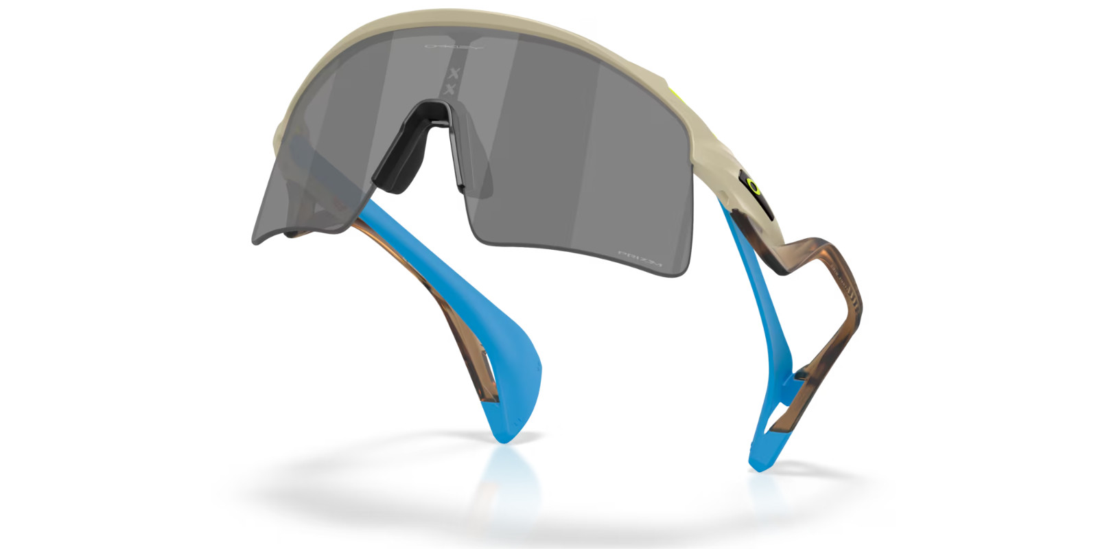 Oakley STUNT WING Sunglasses OO9519-0341 Matte Sand Frame W/ PRIZM Black Lens