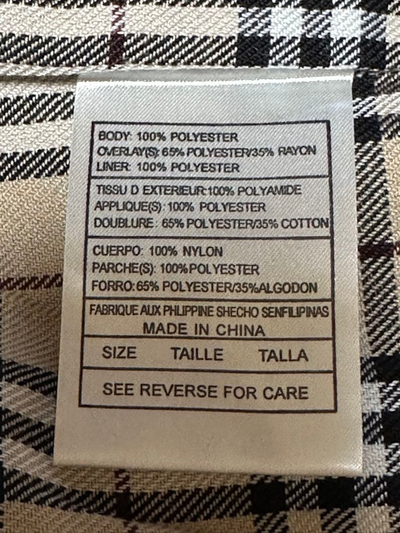Burberry Black Short Trench Coat Size M