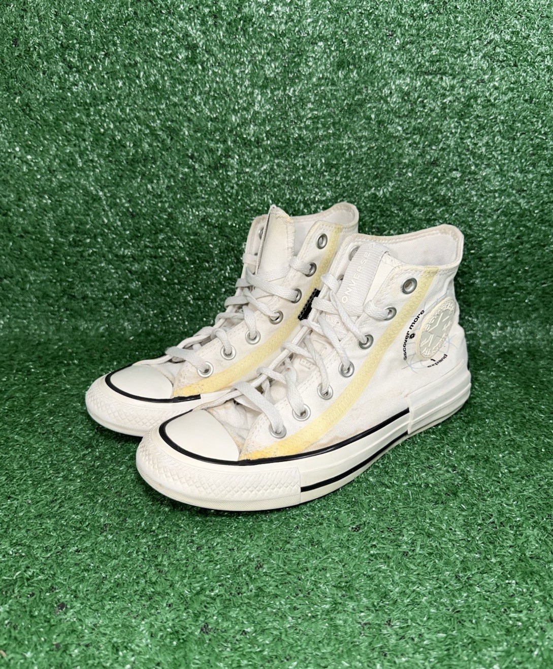 Converse Chuck Taylor All Star Womens Size 6.5 White Casual Shoes Skate Sneakers