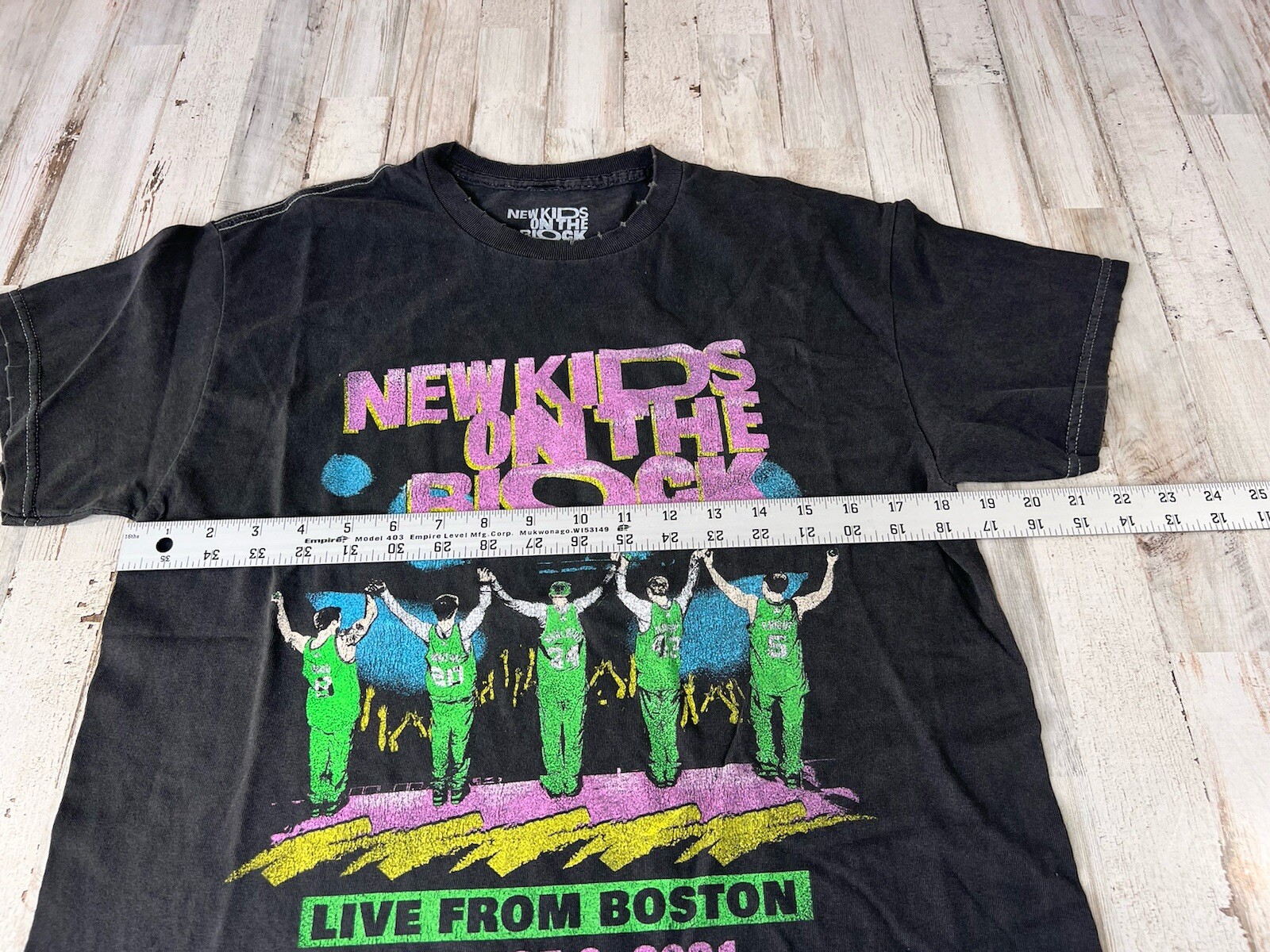 2021 New Kids on the Block Live From Boston T-shirt NKOTB Boy Band Small/Medium