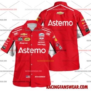 Josef Newgarden Racing 2026 Uniform Apparel Hawaiian Polo Shirts