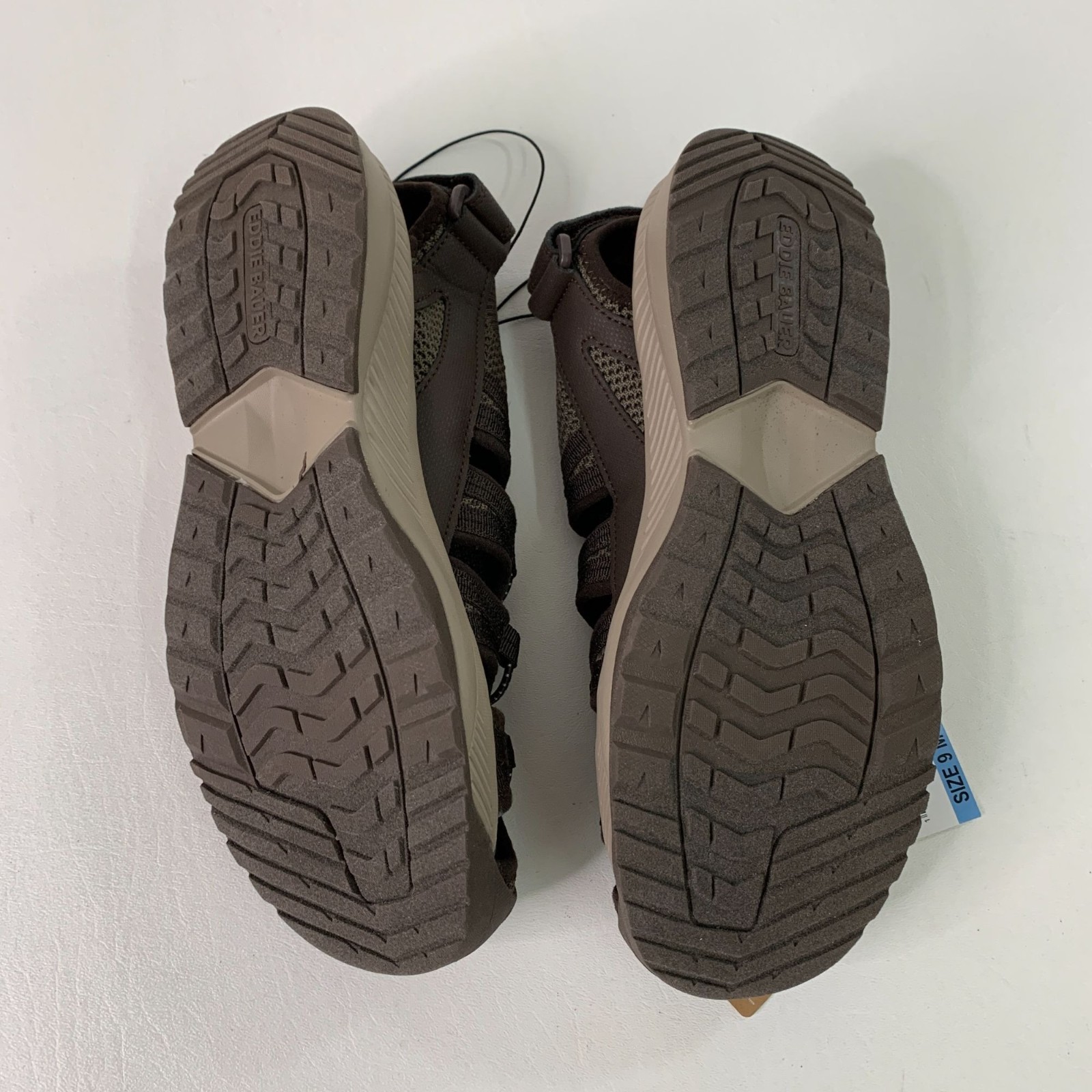 Eddie Bauer Men’s Shoes 9 Fisherman Water Sandals Brown 9M NEW