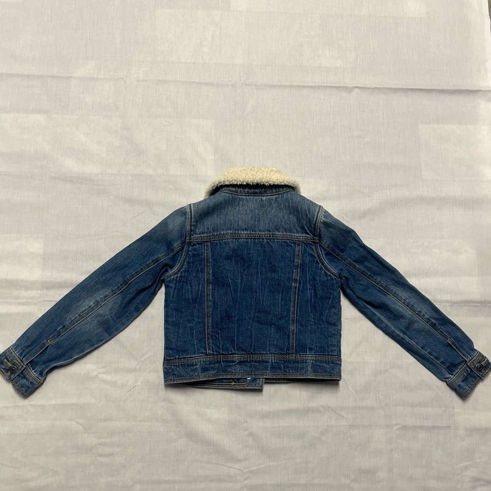 Kids Denim Sharpa Jacket